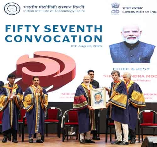 pm modi 57th convocation ceremony of iit delhi