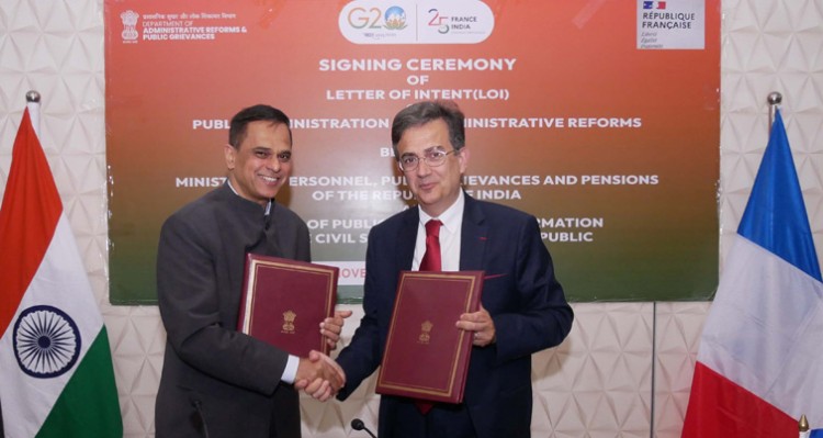 france showed interest in good governance of india