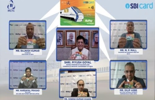 railway launches rupay credit card