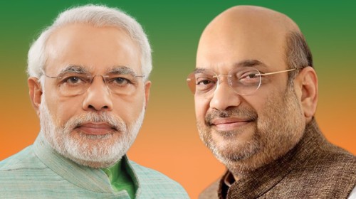 pm narendra modi and home minister amit shah