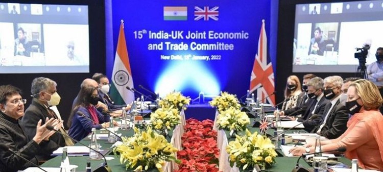 india and uk launch free trade agreement negotiations