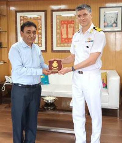 certificate of preferred training institute to ins shivaji