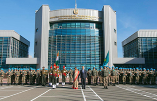 defense minister nirmala sitharaman, visit to kazakhstan