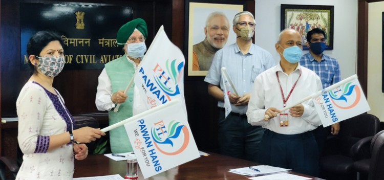inaugurate the rcs udan route for under pawanhans