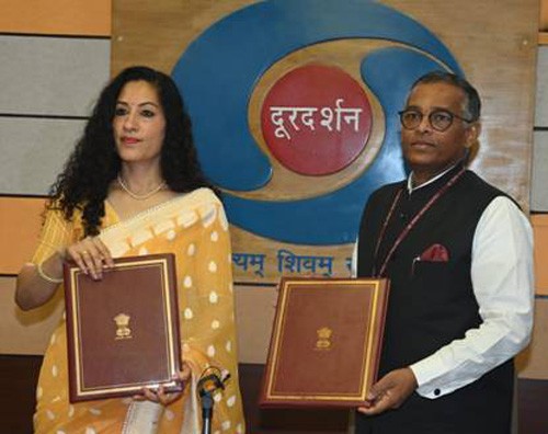 significant agreement between doordarshan and the iccr