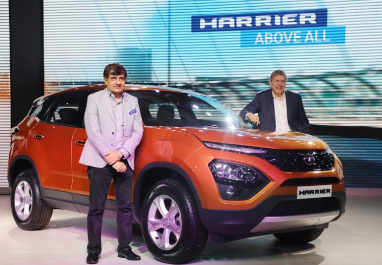 tata motors launches suv harrier