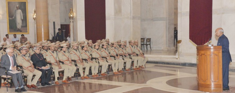trainee ips officer met president