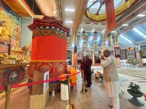 sacred relics of lord buddha's disciples on display in mongolia