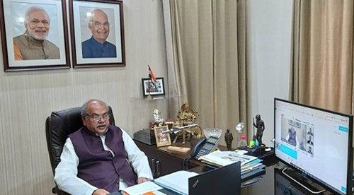 agriculture minister at elets techno media's knowledge exchange summit