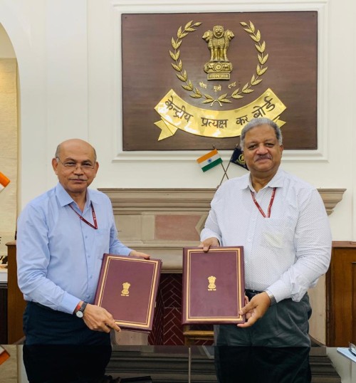 mou signed between cbdt & cbic