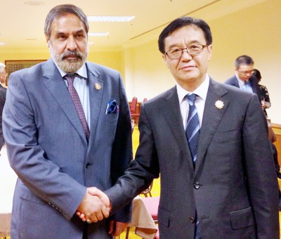 anand sharma and gao hucheng