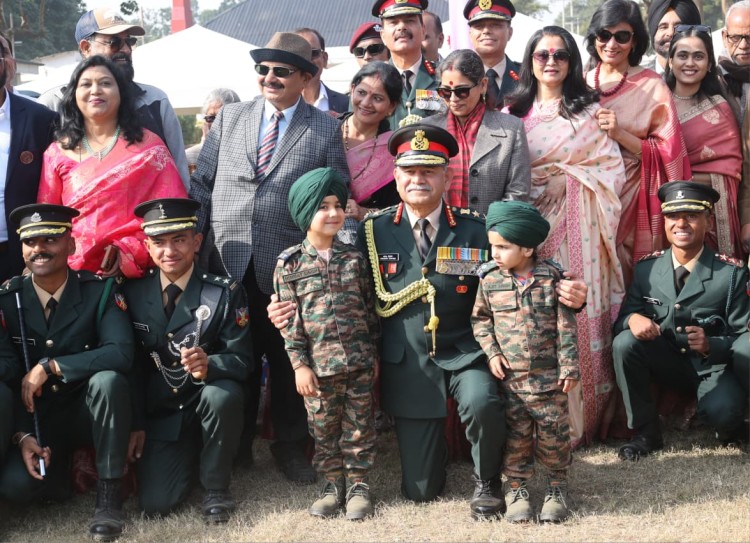 newly appointed military officers ready to serve the country