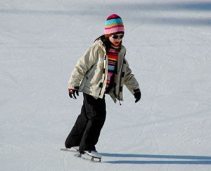 ice skating