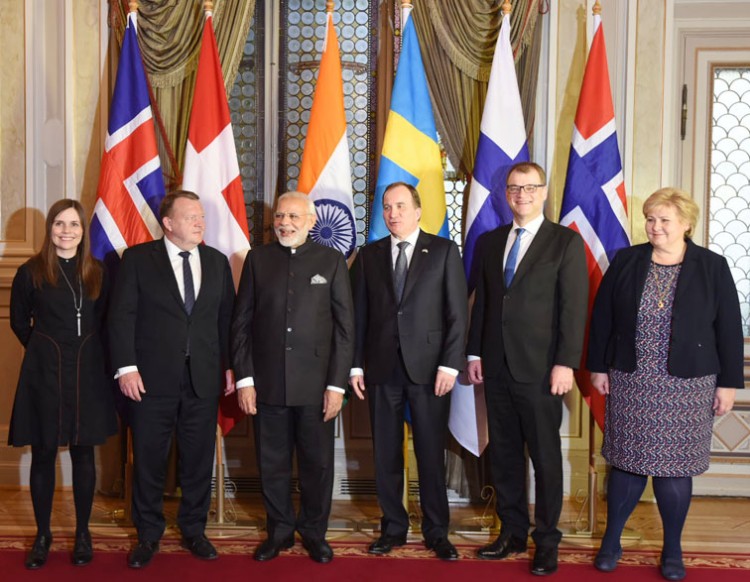 summit of indian and swedish prime ministers