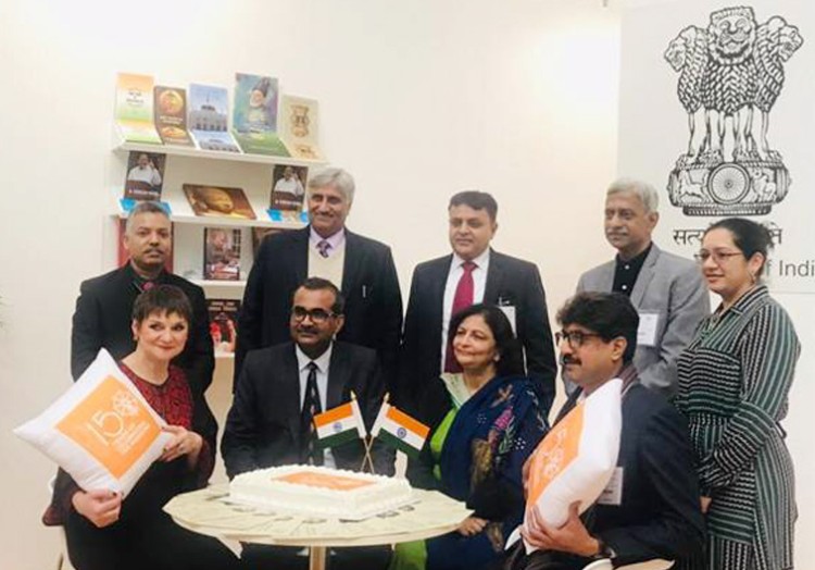 indian pavilion at london book fair