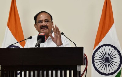 venkaiah naidu virtually addressing the mission paani-jal pratigya diwas