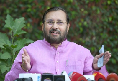 prakash javadekar release of the sop for film exhibition