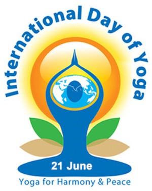international yoga day logo