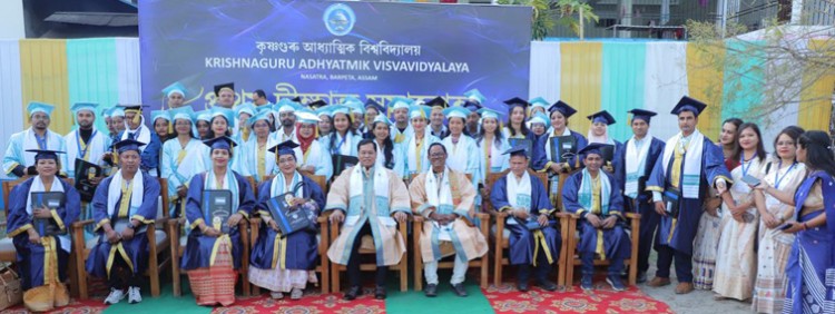 the first convocation of krishnaguru spiritual university