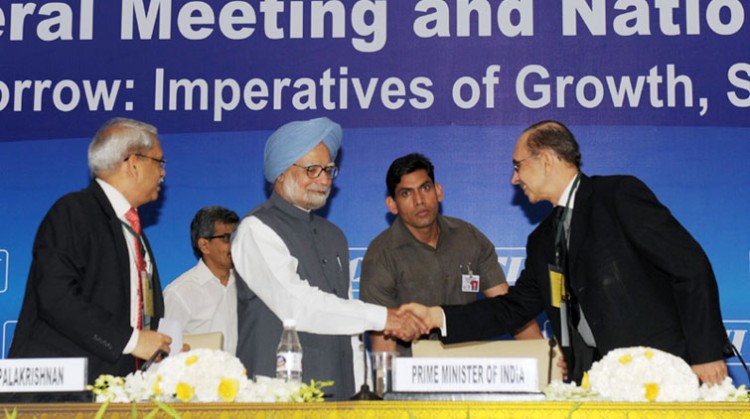 manmohan singh and adi godrej