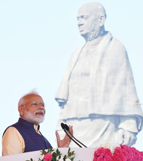 narendra modi addressing on the occasion of the rashtriya ekta diwas