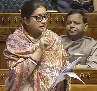 smriti zubin irani