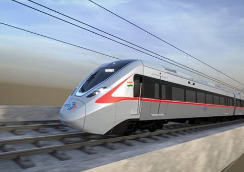 india's first rrts train look continues