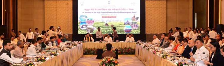 meeting of the high-powered review board of the brahmaputra board