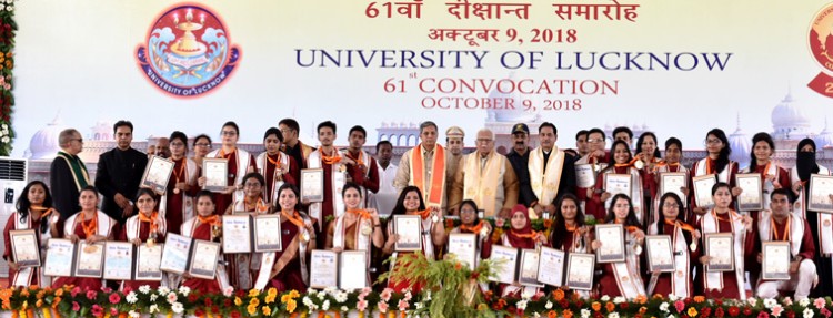 61st convocation of lucknow university