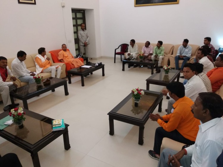 yogi adityanath and balmiki society