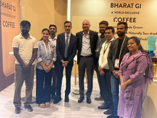 sundar pichai finds india gi coffee interesting