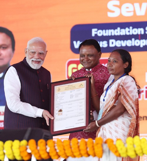 odisha is moving ahead at the speed of double engine: modi