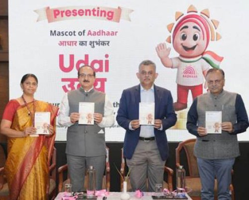 aadhaar mascot 'uday' released