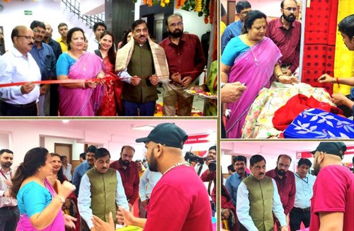 darshana jardosh inaugurated the silk mark expo