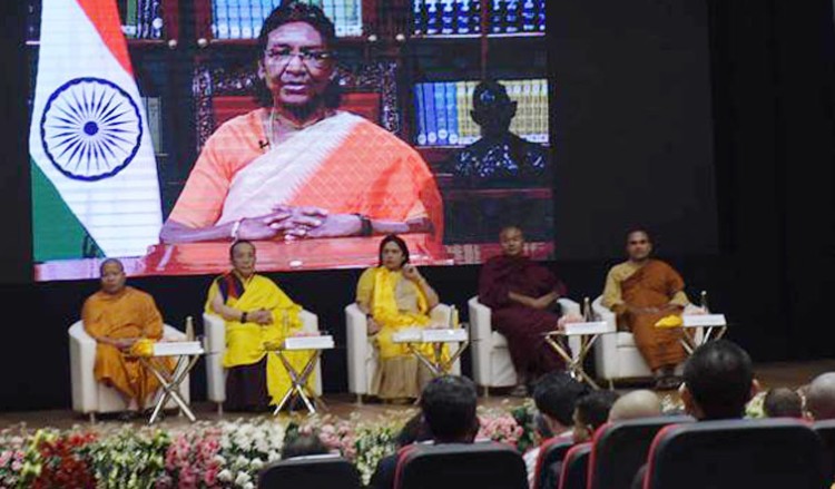 president's message on ashada purnima, dharma chakra pravartan diwas celebrations