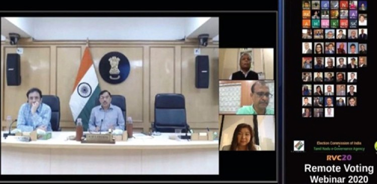 webinar on technology aspect of remote voting