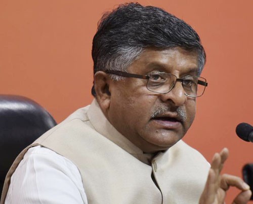 it minister ravi shankar prasad