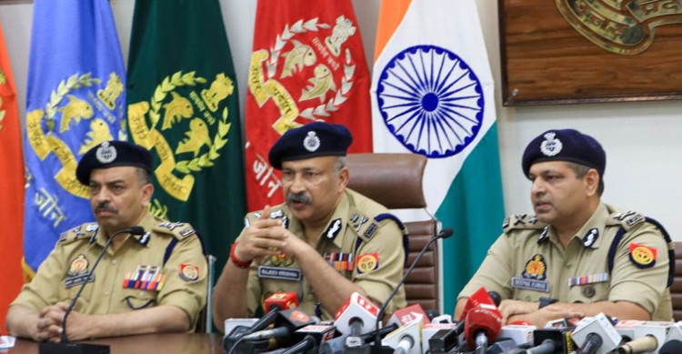 amitabh yash, up dgp rajiv krishna and deepak kumar