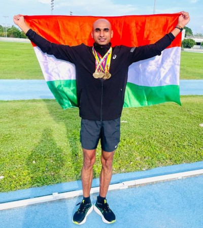 president's bodyguard won medals in health games