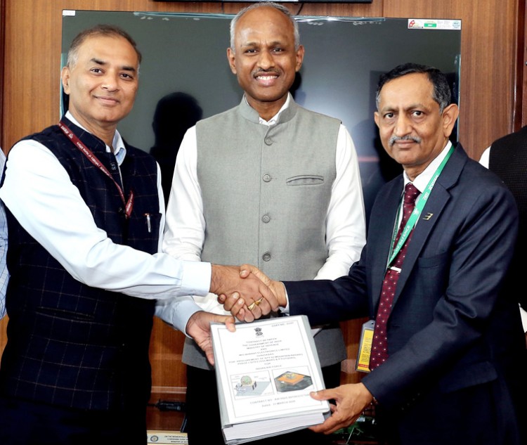 contract between the ministry of defence and bharat electronics