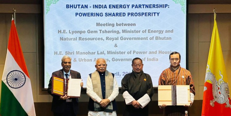 india and bhutan have enhanced cooperation in the power sector