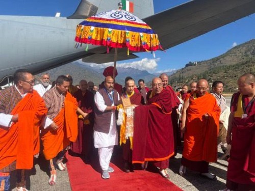 india's goodwill gift to bhutan is the sacred relic of lord buddha