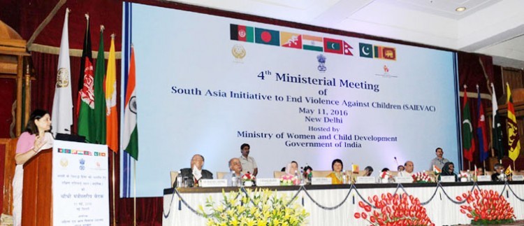maneka gandhi declared, children saarc program