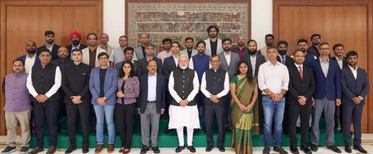 ceos and founders of the country's space startups met the prime minister