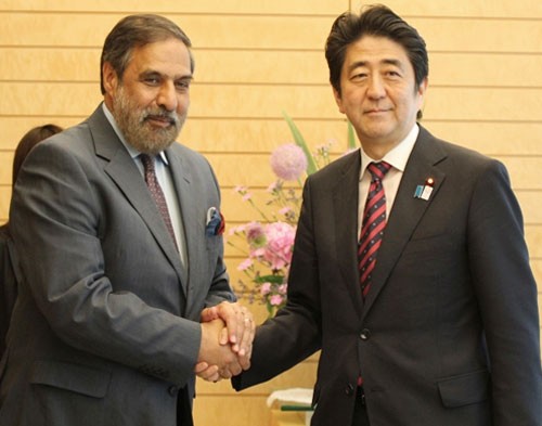 anand sharma and shinzo abe