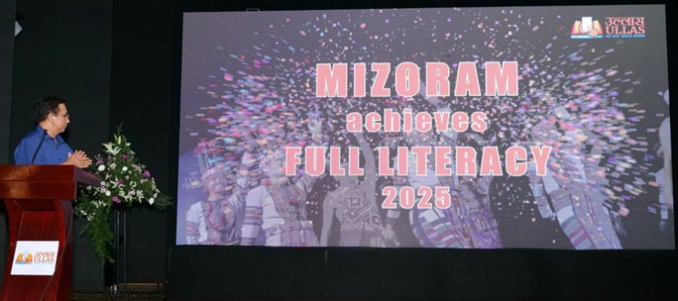 mizoram declared a fully literate state