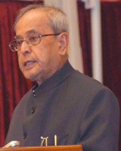 president pranab mukherjee