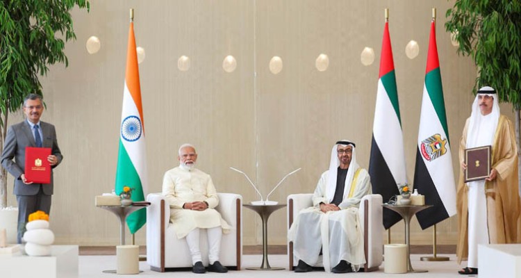 strategic agreements between india and uae