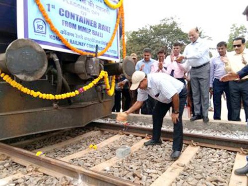 inauguration of multi-modal logistics park at balli station