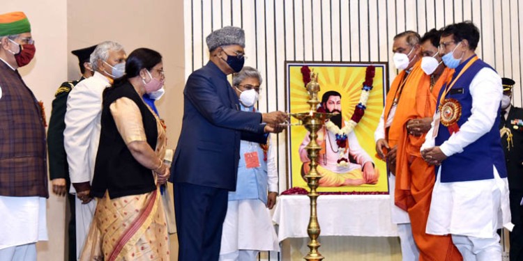 president participated in 'sri guru ravidas vishwa mahapeeth national session-2021'